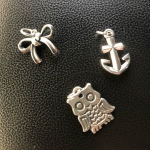 Retired James Avery Owl, Bow, and Anchor